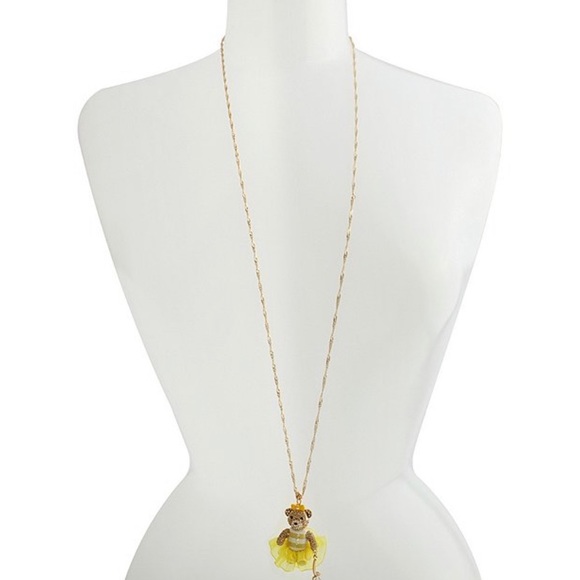 2021 LILY FLOWER BEAR PENDANT YELLOW - Picture 8 of 10